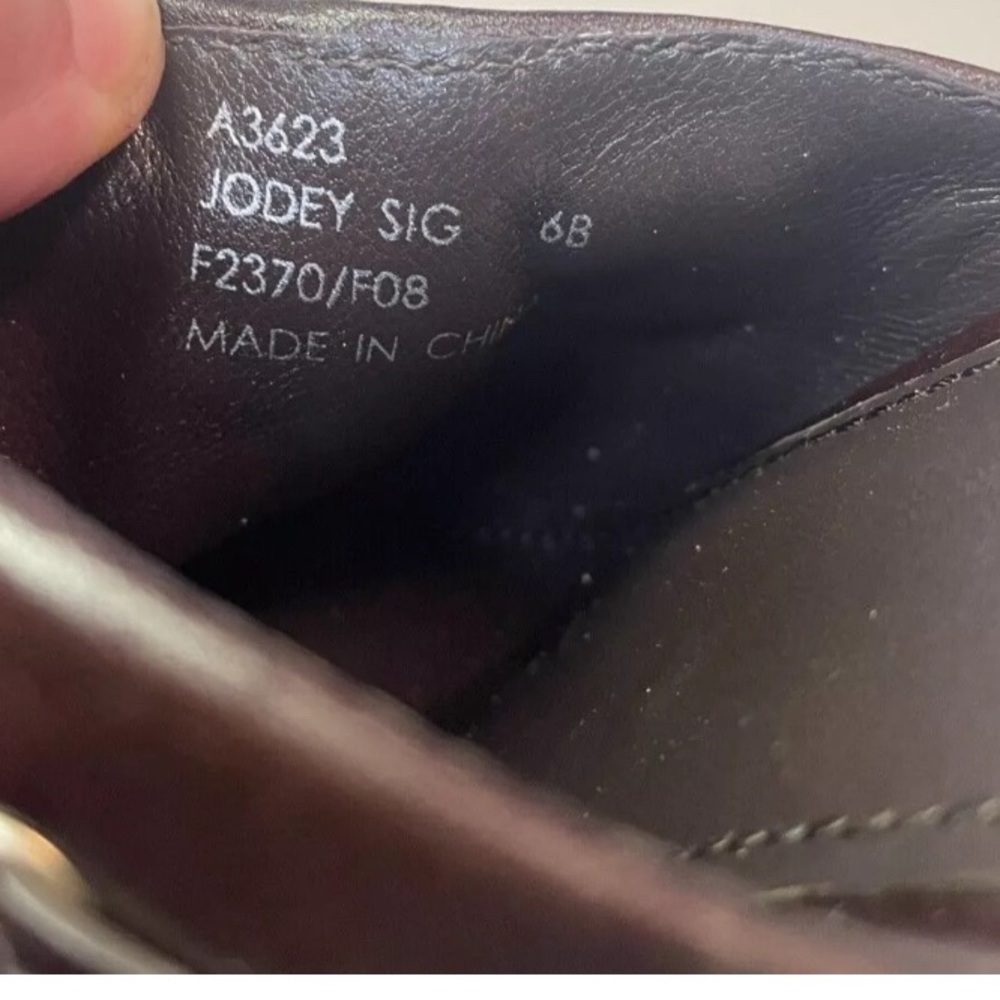 Coach Jodey Sig Mules A3623 Like New Without Tags Size 6B - Picture 5 of 10